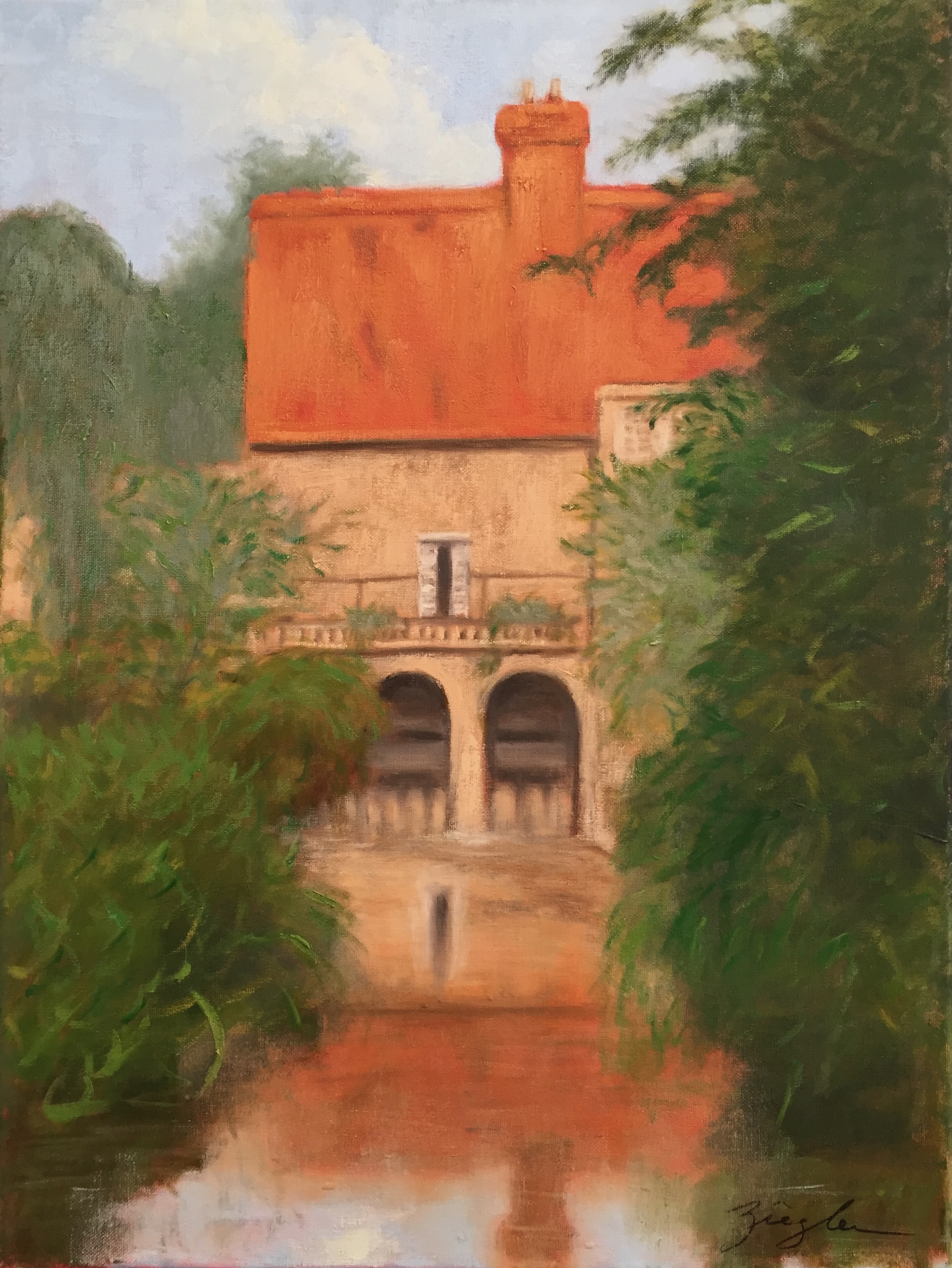 Madeleine, Oxford, England by Nancy Ziegler